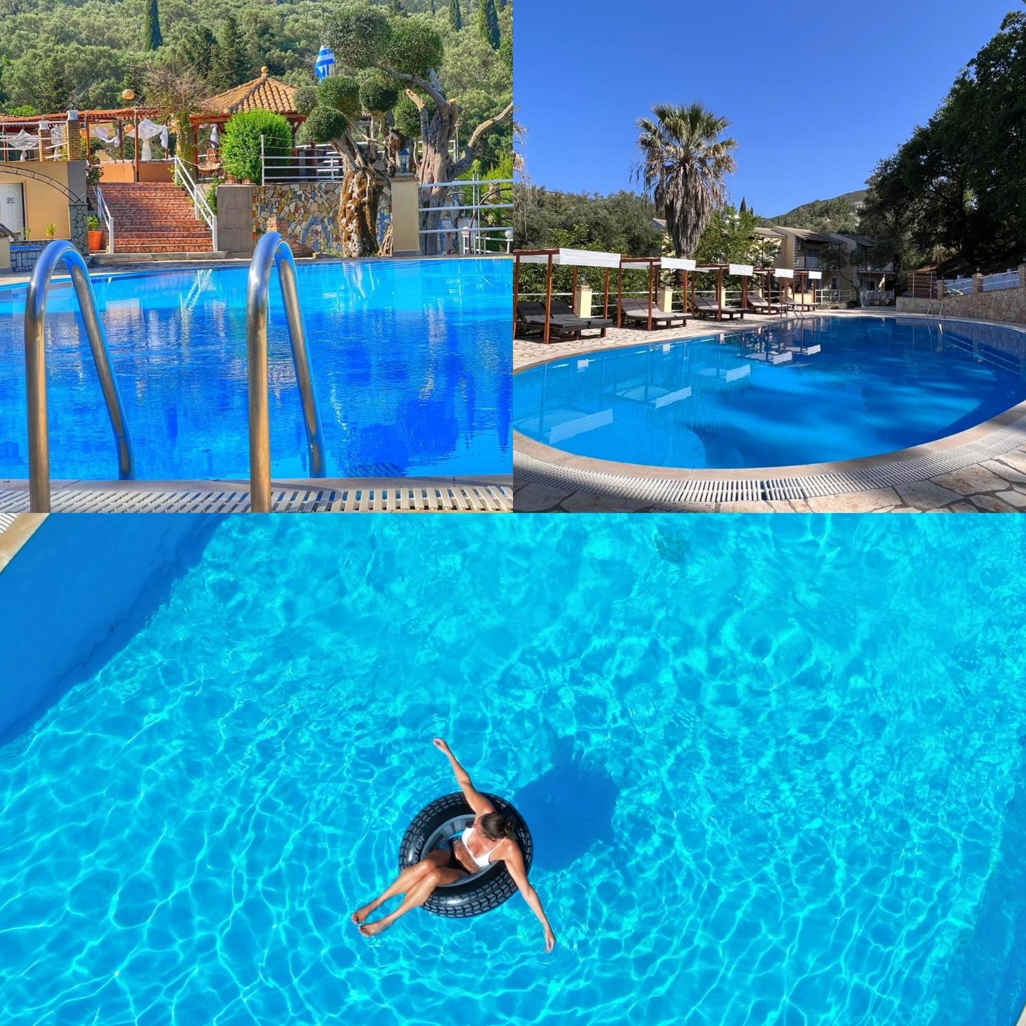 Aparthotel Avra Sunset Sea View Liapades Exterior foto