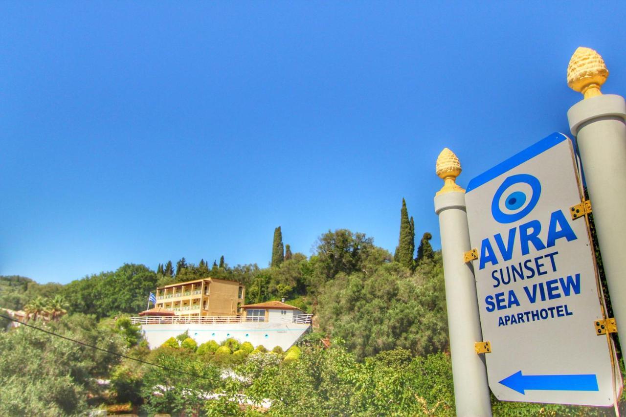 Aparthotel Avra Sunset Sea View Liapades Exterior foto